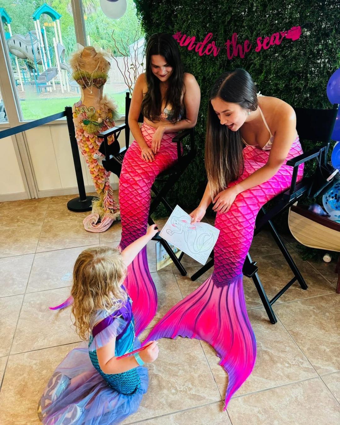 Where imagination meets the ocean 🌊✨

From coloring with real mermaids to enjoying the cutest under the sea treats, every moment is designed to spark wonder, laughter, and memories she will talk about all year long.

This is not just a party. It is a magical experience created just for her. 🐚💕

Join us for our Mermaid Tea Party on Wednesday, March 18 from 6:00 PM to 8:00 PM.

Spots are limited. Tap the link in bio to secure your child's spot now.