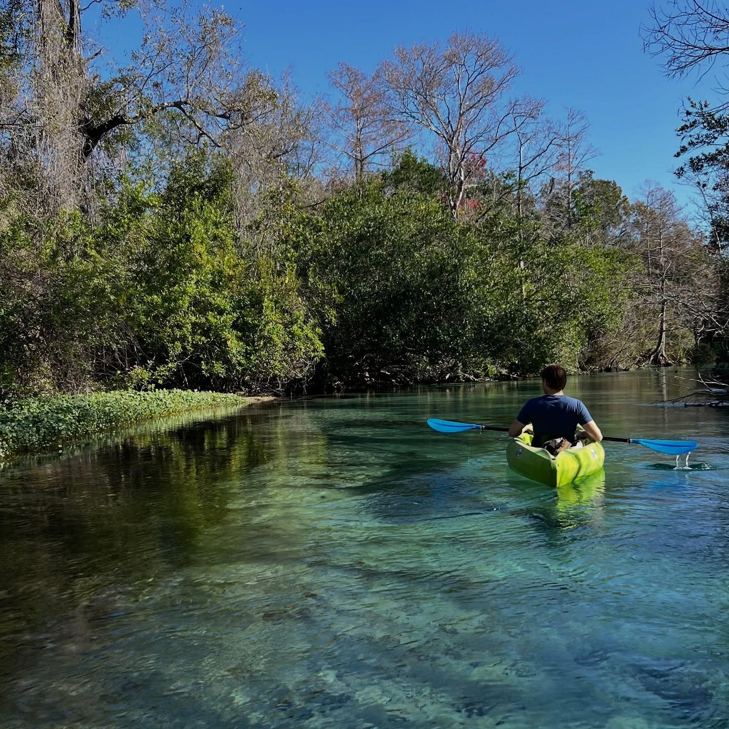Early Christmas gift- paddling on the Weeki Wachee River with my boy :)
#weekiwachee #paddleon #kayaklife #floridastateparks