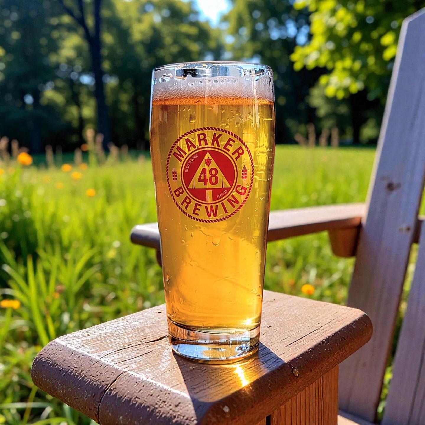 Week 40  small batch/ passport beer release: “Lawn Chair Lager”
This American Lager is bright and refreshing, with floral and citrus undertones, making it perfect for this beautiful Florida warm snap. 4.7% abv 

Trivia tonight 7-9, tonight’s free answer is “Michael Collins”.
Spice Corner food truck on site 3-9.