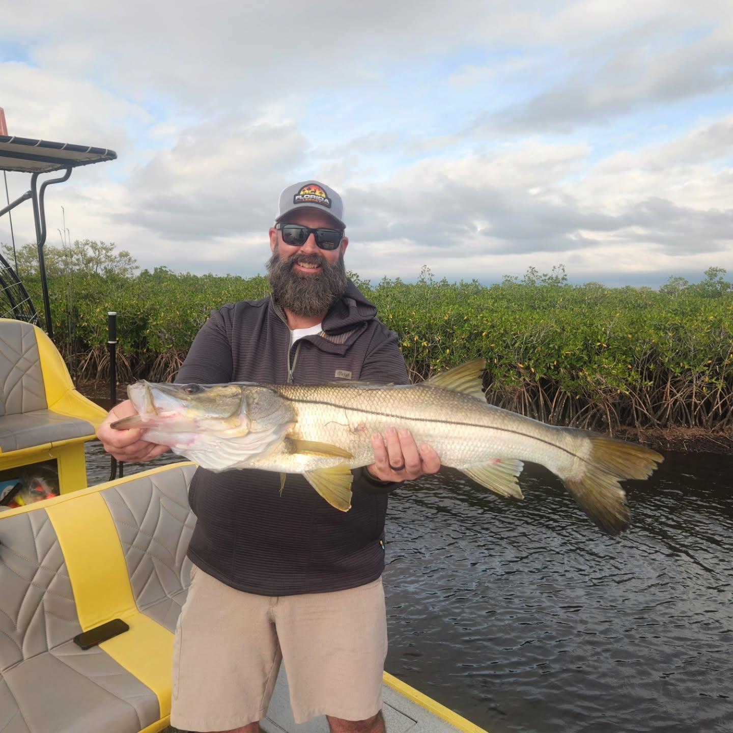 Nothing beats a 34" Snook on 1k reels and 8lb line. We still have a few days available in December www.lightlinesgoodtimes.com or call (352)200-1960 to book.
