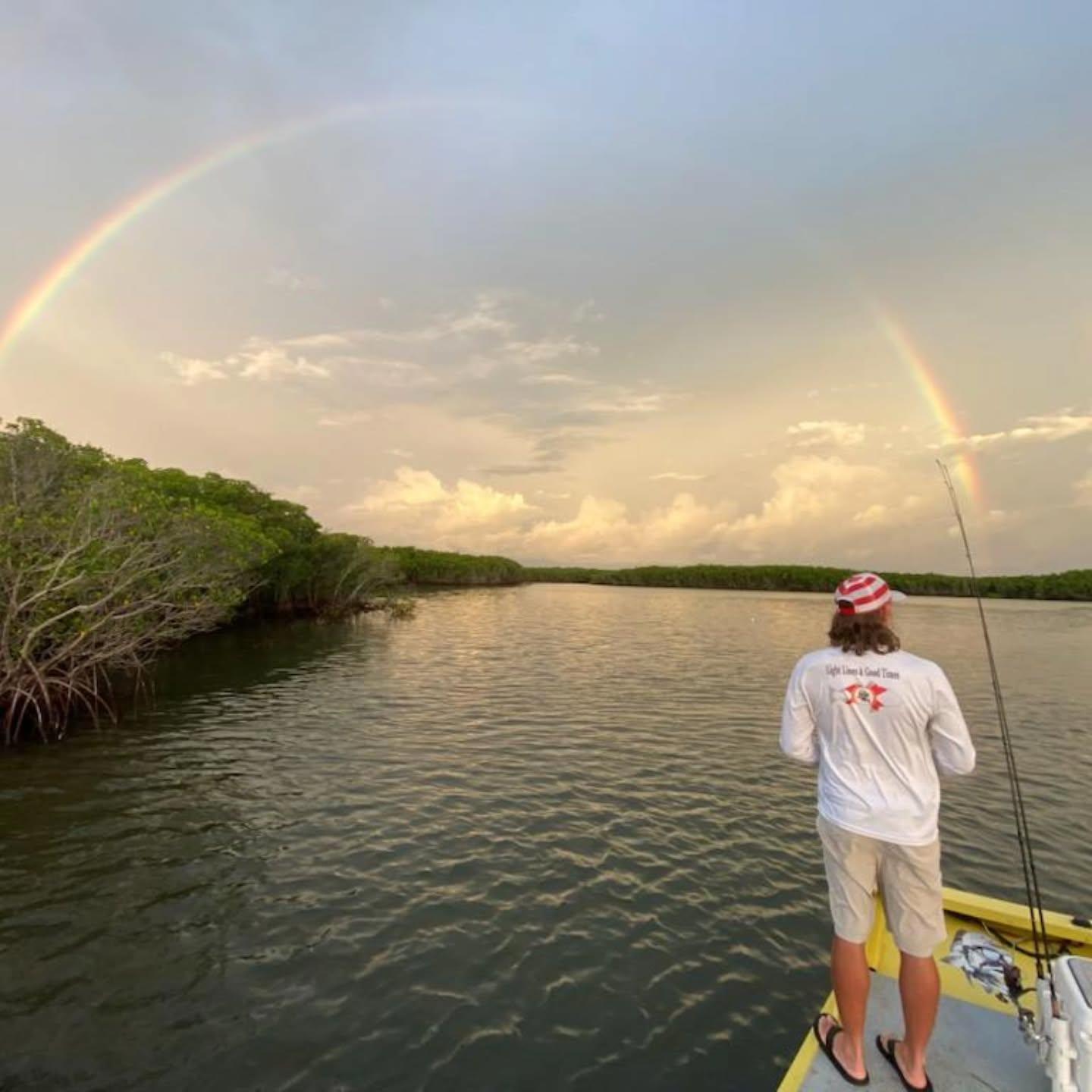 The beautiful morning we had tournament day last week.
