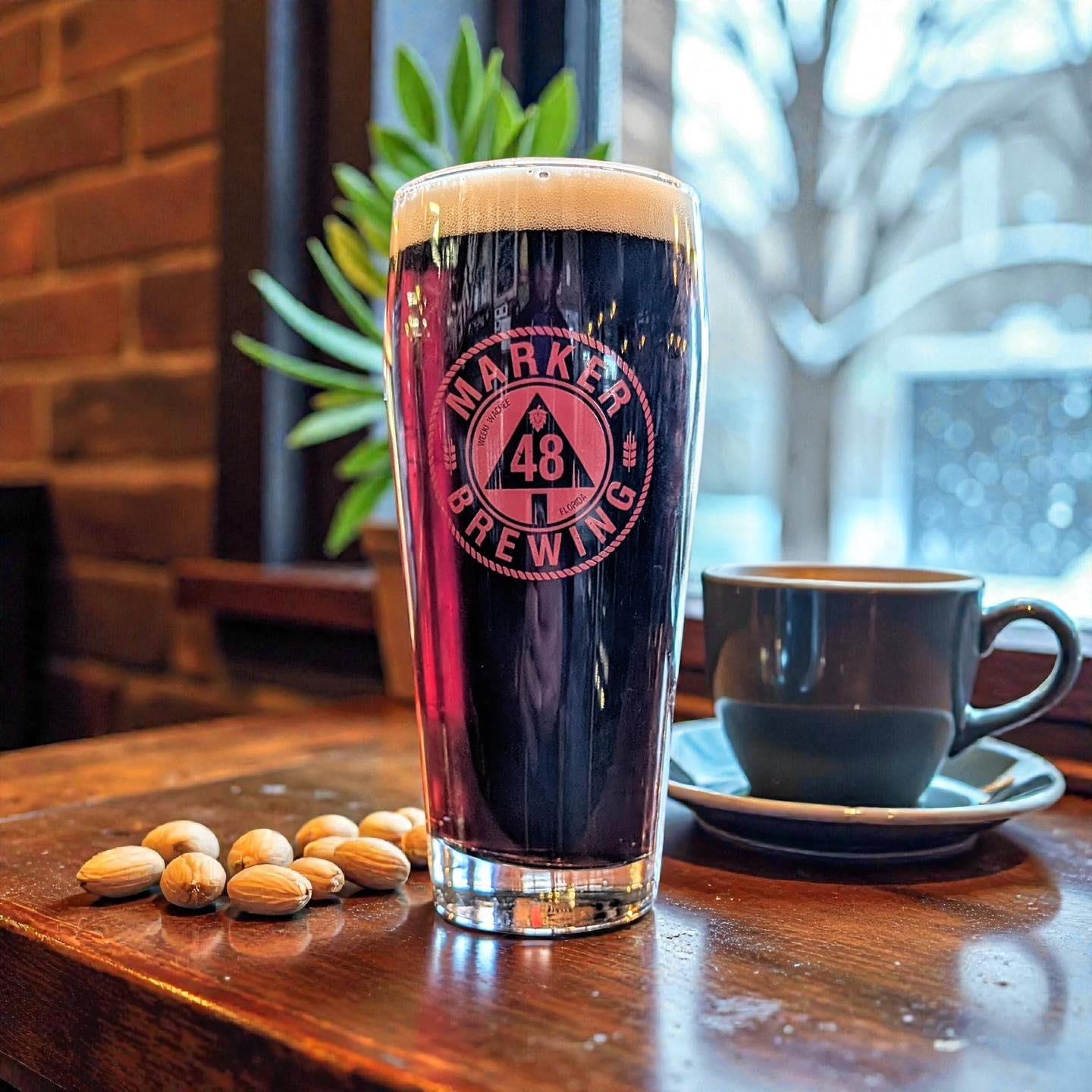 Week 39 small Bach/ passport beer release: 
“Kafé 48”
This American brown ale is brewed with locally roasted chocolate macadamia nut coffee. Perfect coffee brown ale for the cool weather. Notes of semi-sweet chocolate, fresh roasted coffee, Macadamia nuts and dark fruits. 5% abv 

Trivia tonight 7-9, tonight’s free answer is “Madagascar”. 

Meltdown food truck on site 4-9 with your delicious cold weather comfort food!