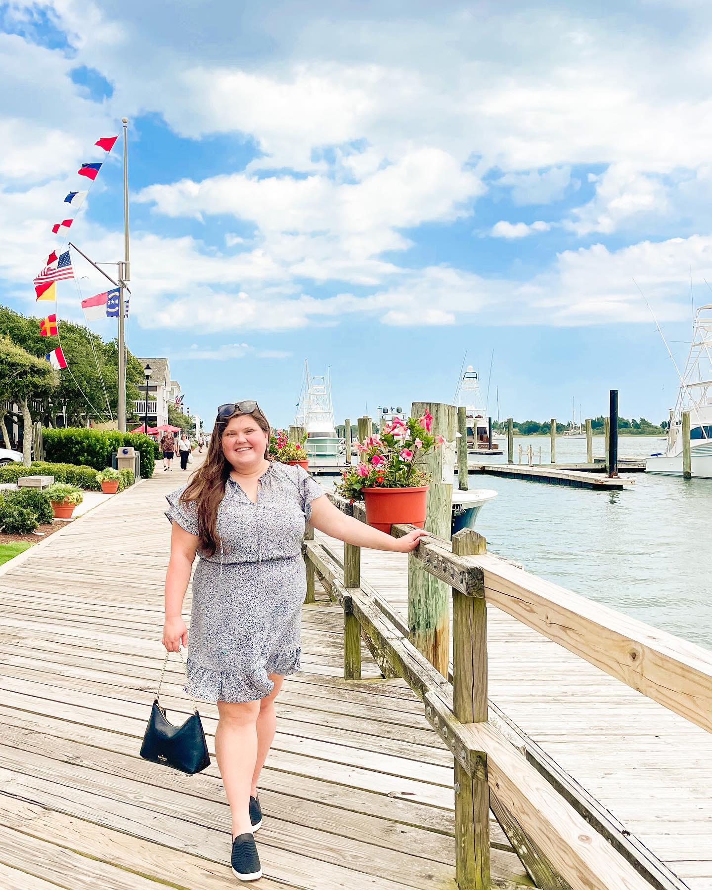 Front St. in historical Beaufort, North Carolina was wonderful! Being a local tourist is always such fun and more relaxing than stressing over getting to do everything in one day.📍

If you do go to Beaufort in the summer time, be aware the parking is MINIMAL. There were quite a few people when we got there but around 2 o’ clock the crowds started dispersing. 
Along Front Street you have boat tours and rentals, beautiful water view dining, a maritime museum, sweet shops, historical homes and restaurants! One of the historical restaurants we ate at was Clawson’s! It has such an interesting story but I will review that in the future. 

I definitely recommend visit Beaufort if you can. Bring your camera, you won’t regret it! 😎

#localtourist #explorenorthcarolina #beaufortnc #historicbeaufort #waterfrontliving #wildhorses #katespadebag #northcarolinaliving #thingstodoinnc #visitnorthcarolina #clawsons1905 #historicnorthcarolina #exploreyourcity
