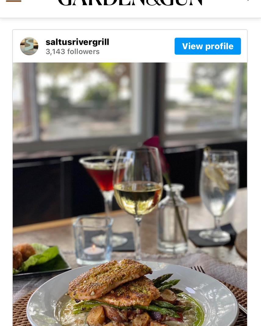 Thank you Garden & Gun Magazine for the amazing feature! We do hope you’ll join us again for dinner & drinks on the patio at Saltus  in downtown Beaufort, SC soon! ❤️🍽️🍷 Read the full article at https://gardenandgun.com/articles/a-weekend-guide-to-beaufort-south-carolina