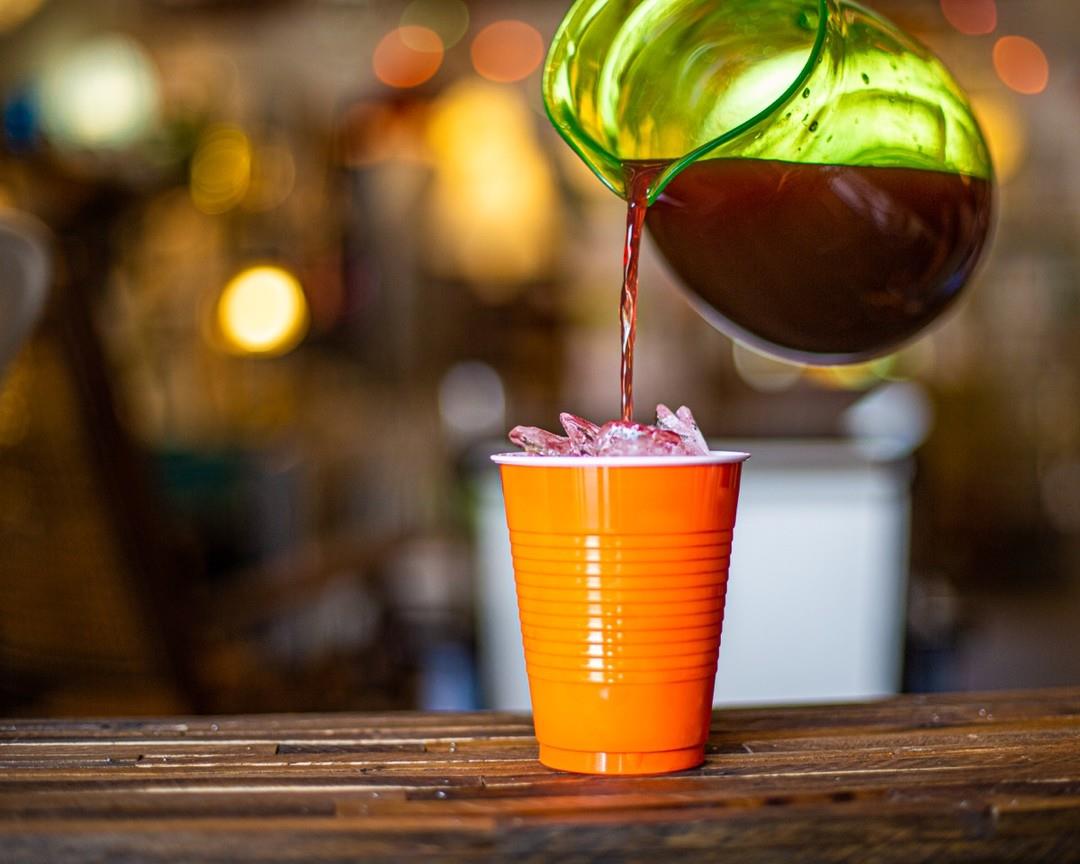 If you’re coming out for the @artisanalleyfarmersmarket tomorrow night and haven’t tried @nest.deland.fl ’s Red Sangria yet... you just might want to. 🤓

Locals in the know head to Nest on Artisan Alley to get their special orange cup filled with Red Sangria. This sangria has been a staple in DeLand for over a decade, with the secret recipe being passed from owner to owner of the Nest. This sweet refreshing concoction will make any summer day better.

​Be sure to vote for 'NEST's Red Sangria' at coolcrafttrail.com/summer !

#coolcraftsummer #coolcrafttrail #visitwestvolusia