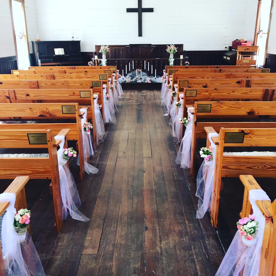Wedding Chapel at Barberville Pioneer Settlement #pioneersettlement #barberville #westvolusiafla #weddingchapel #bridestobe #weddingvenue #weddingvenues