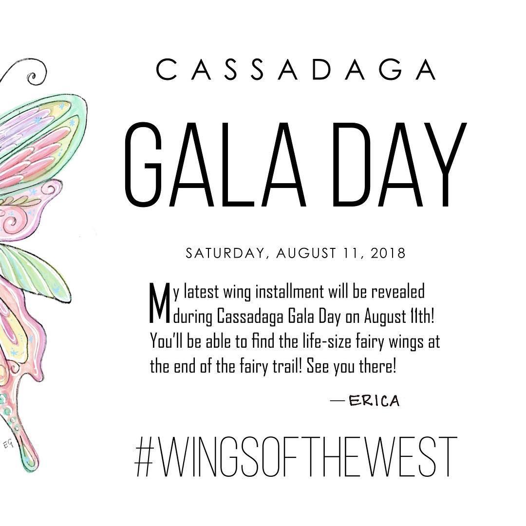 Join artist @ericagroup creator of the #delandwings for the unveiling of the latest #wingsofthewest