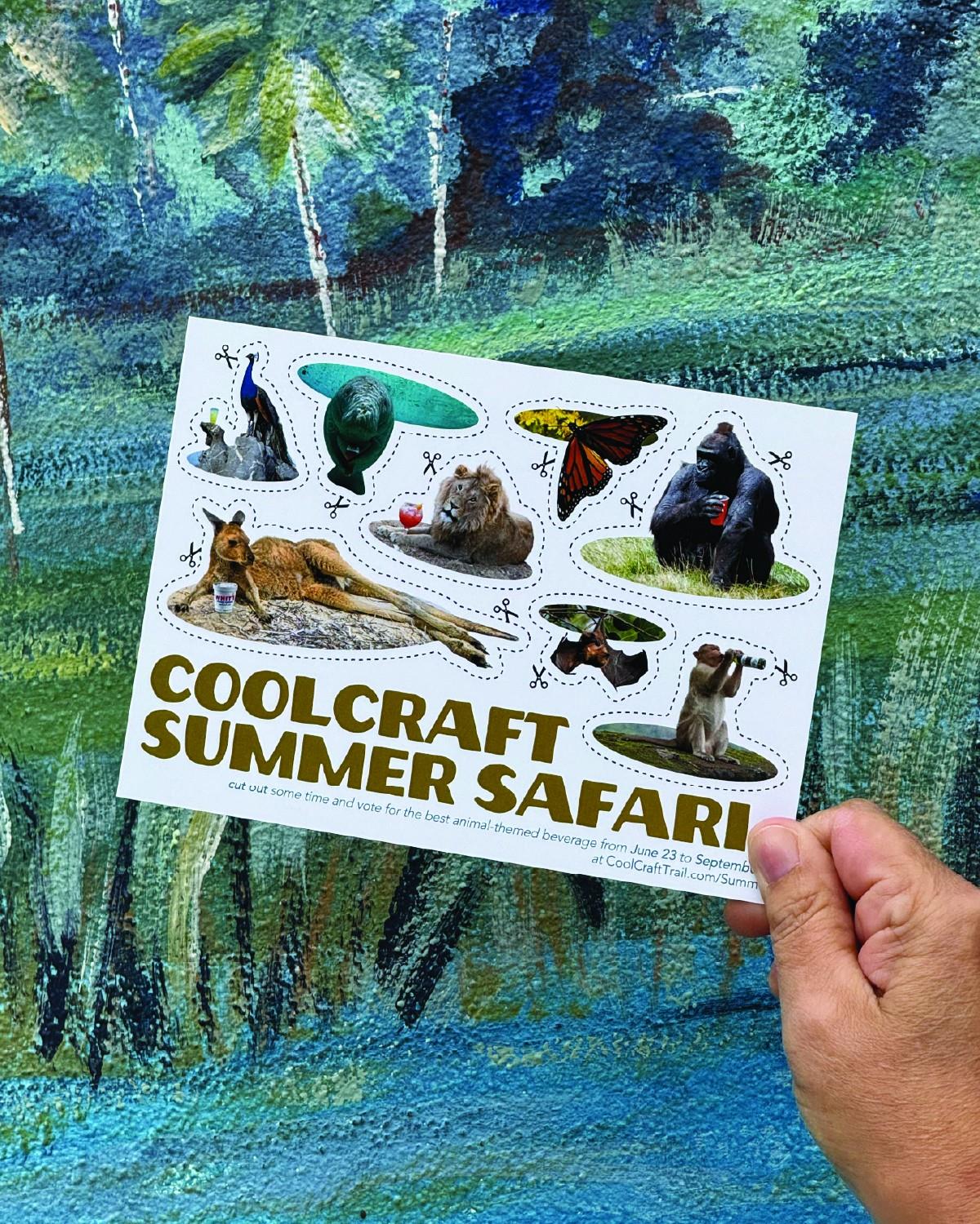 Join in the fun this CoolCraft Summer with a free Summer Safari postcard! 📫

Obtainable from any CoolCrafter location, these postcards are perfect for writing a short message to friends and family, or for keeping track of what drinks you’ve tried already! 

Want free postage? 📮 Write your name on the back and bring it into the West Volusia Visitor Center, and we’ll mail it for FREE! If we are not there, slip it through our mail slot and we’ll get to it the next day! 

Help spread the word about the CoolCraft Summer Safari and vote for your favorite drinks until September 1! 

#CoolCraftSummer #SummerSafari #visitwestvolusia
