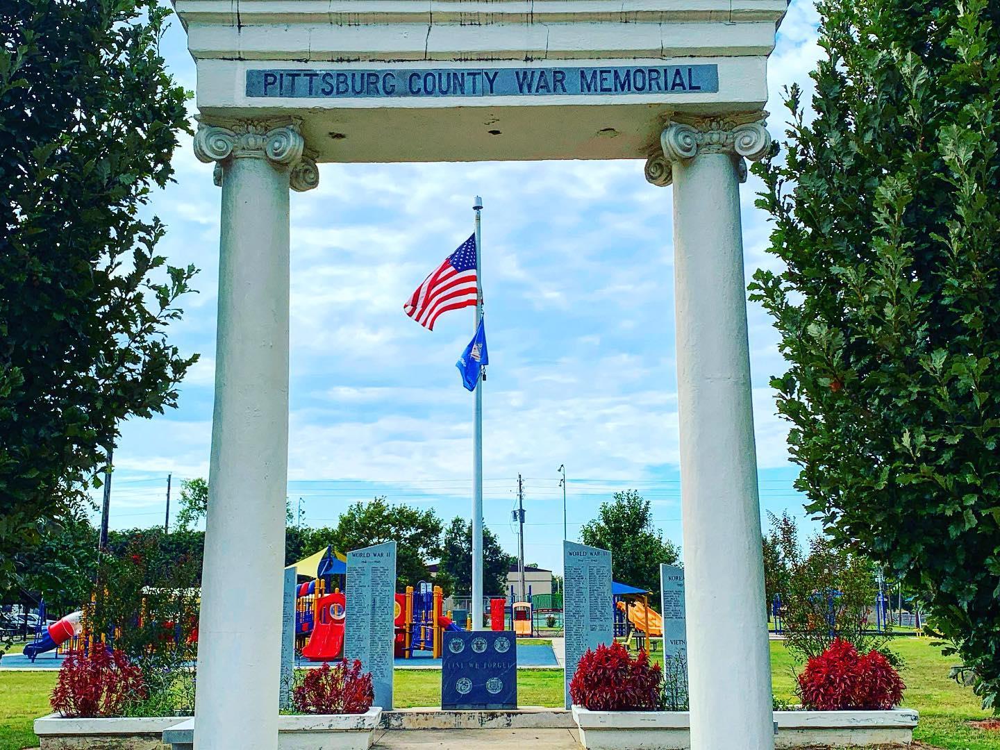 #mcalestermondays #mymcalester #exploremcalester #discovermcalester #McOK #mcalester #oklahoma #mcalesterok #memorialday #honor #respect #remember #travel #tourism #travelok #discoveroklahoma #park #citypark #visit #comeplay #familyfun