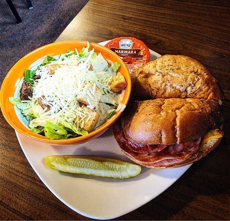 #foodfriday #mymcalester #discovermcalester #exploremcalester #McOK #foodie #foodblogger #foodphotography #lunch #bakery #sandwich #travel #tourist #tourism #travelok #discoverok #salad #pickles #yummy #delicious #eat #eatlocal #flavor