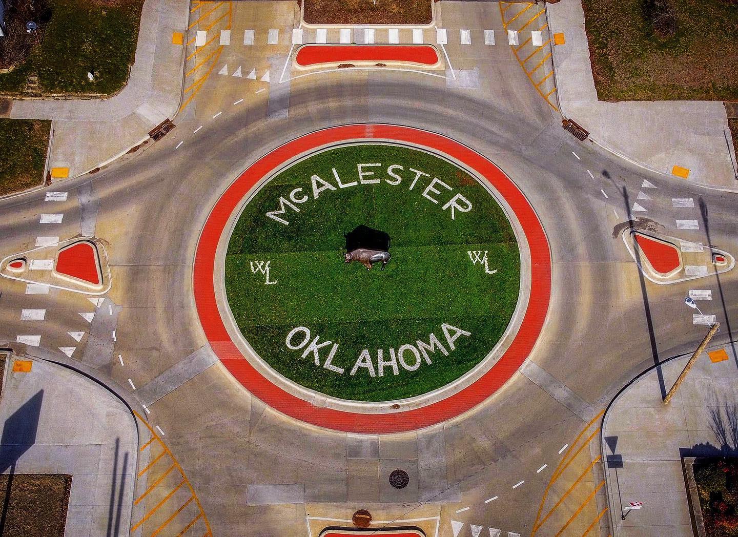 #mcalestermondays #McOK #exploremcalester #discovermcalester #mcalester #mcalesterok #mcalesteroklahoma #travel #fromabove #toundabout #roundandaround #welcomefromMcOK #welcome #tourism #outabdabout #beautifulday #oklahoma